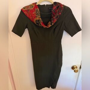 Banana Republic Classic dark Gray Midi Dress